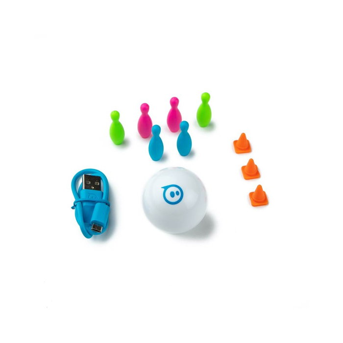 Sphero Mini Robot Balle Interactif Bluetooth avec Capteurs et LED pour Enfants 8 Ans et Plus