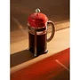 BODUM Cafetière à piston avec verseuse en verre - 1 L - Capacité 8 tasses