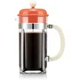 BODUM Cafetière à piston avec verseuse en verre - 1 L - Capacité 8 tasses