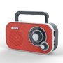 Camry Radio AM/FM Portative CR 1140 Rouge, 21 x 5,6 x 12 cm, Prise Casque 3,5 mm