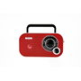 Camry Radio AM/FM Portative CR 1140 Rouge, 21 x 5,6 x 12 cm, Prise Casque 3,5 mm