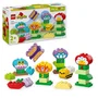 LEGO DUPLO 10444 Ma Ville - Le Jardin Créatif et les Fleurs, Jeu de Construction avec Animaux et Chiffres, 45 Pièces, pour Enfants dès 2 Ans