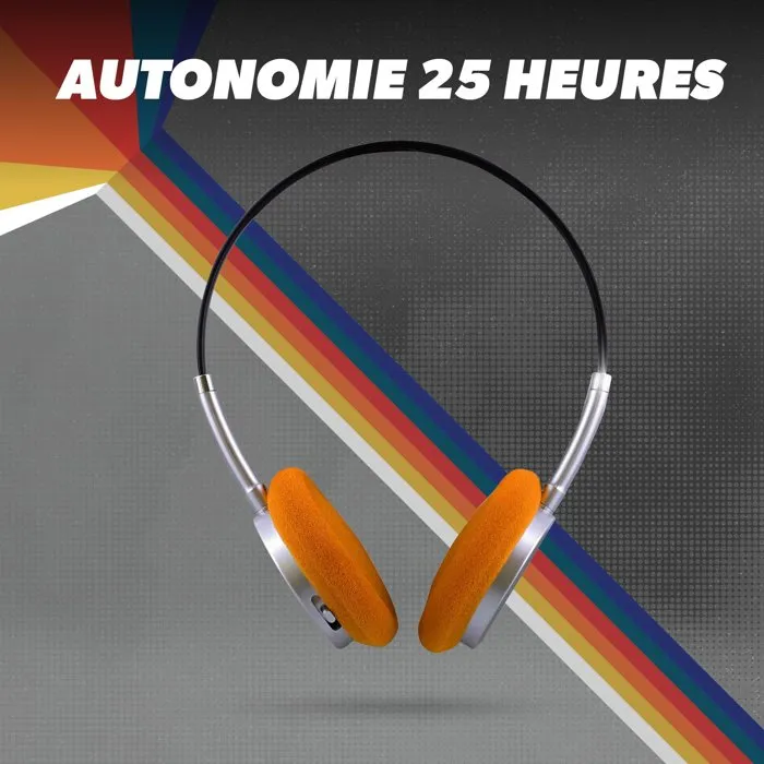 TNB Origin Casque Bluetooth Noir et gris TNB Origin Casque Bluetooth Noir et gris