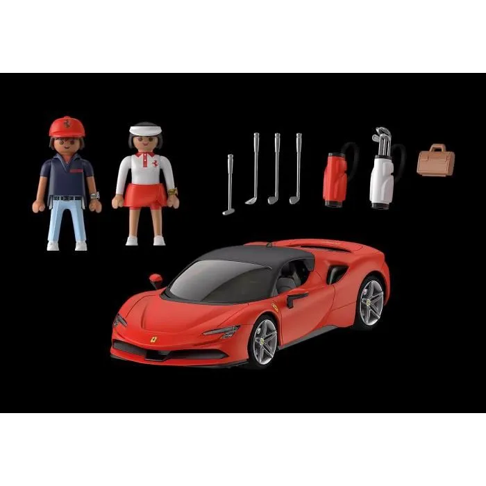 Playmobil 71020 Ferrari SF90 Stradale - Voiture de Collection avec Effets Lumineux et Toit Amovible - 43 Pièces - Jouet pour Enfants à Partir de 5 Ans Playmobil 71020 Ferrari SF90 Stradale - Voiture de Collection avec Effets Lumineux et Toit Amovible - 43 Pièces - Jouet pour Enfants à Partir de 5 Ans