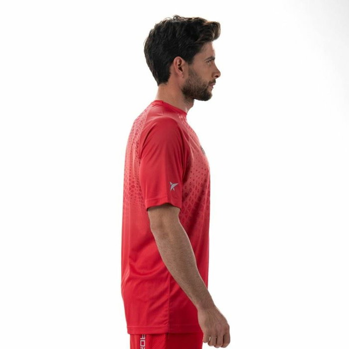 T-shirt à manches courtes homme Drop Shot Benara Orange Padel T-shirt à manches courtes homme Drop Shot Benara Orange Padel