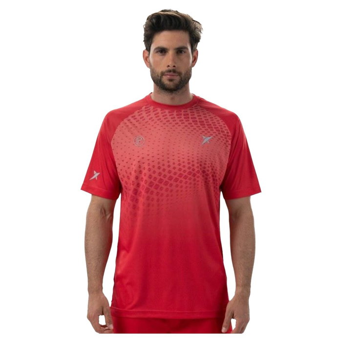 T-shirt à manches courtes homme Drop Shot Benara Orange Padel T-shirt à manches courtes homme Drop Shot Benara Orange Padel