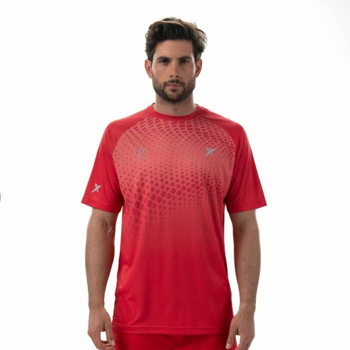 T-shirt à manches courtes homme Drop Shot Benara Orange Padel T-shirt à manches courtes homme Drop Shot Benara Orange Padel