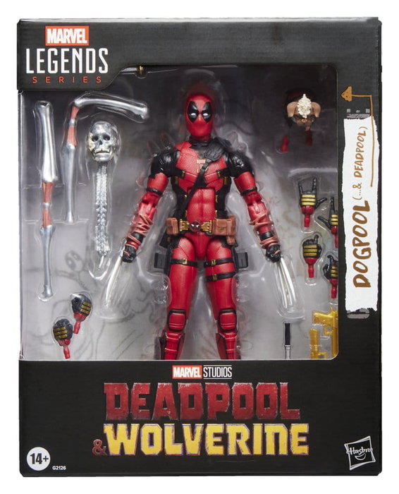 Hasbro Marvel Legends Deadpool & Wolverine Deadpool et Dogpool 15 cm