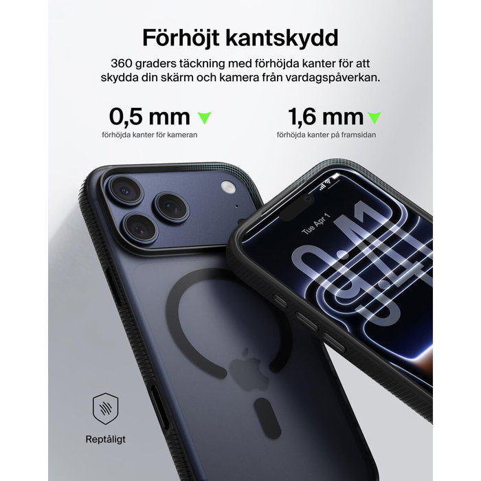 Belkin Protection pour iPhone 17 Pro Max Noir
