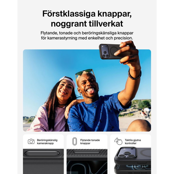 Belkin Protection pour iPhone 17 Pro Max Noir