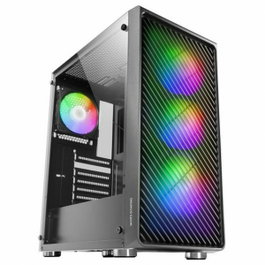 Mars Gaming MCF Boîtier ATX Noir avec Verre Trempé et ARGB
