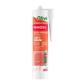 WOLFPACK LINEA PROFESIONAL Pâte réfractaire 1200°C Noire 300 ml