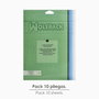WOLFPACK LINEA PROFESIONAL Papier abrasif bois Maurer grain 150 (pack 10 plis)
