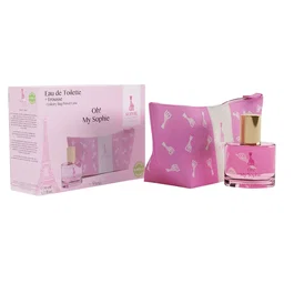 Sophie la Girafe Coffret Oh! My Sophie Eau De Toilette pour Femme avec Sophie La Girafe de Voyage et Pochette Rose