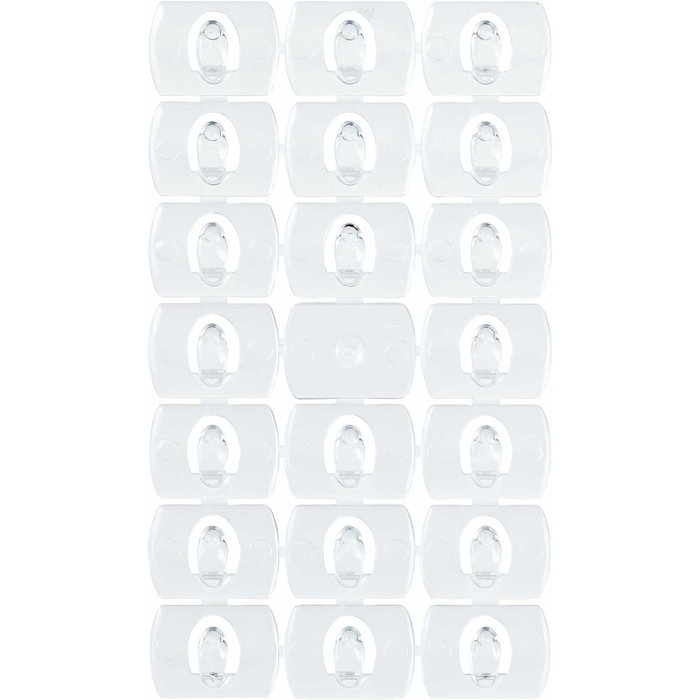 Crochet pour suspendre 3M Transparent Plastique (20 Unités) Crochet pour suspendre 3M Transparent Plastique (20 Unités)