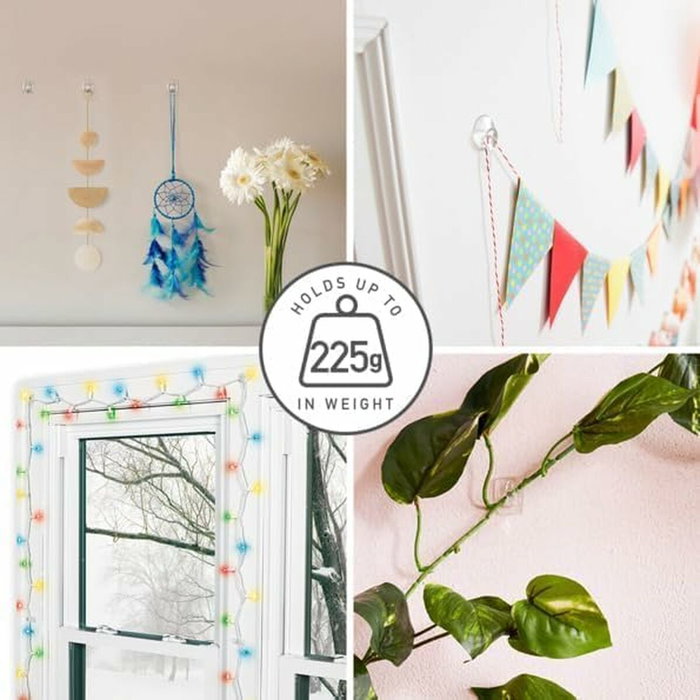 Crochet pour suspendre 3M Transparent Plastique (20 Unités) Crochet pour suspendre 3M Transparent Plastique (20 Unités)