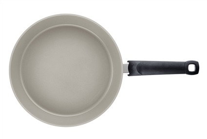 Fissler 159-220-28-100/0 Ceratal Comfort - Poêle antiadhésive écologique 28 cm sans PFOA/PFAS, revêtement céramique, induction, manche ergonomique