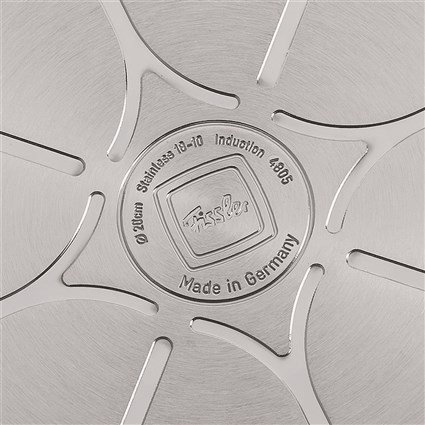Fissler 159-220-28-100/0 Ceratal Comfort - Poêle antiadhésive écologique 28 cm sans PFOA/PFAS, revêtement céramique, induction, manche ergonomique
