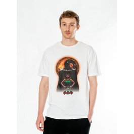 CID DC Comics T-Shirt Batman Anime Moon (S)
