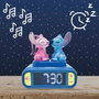 LEXIBOOK Réveil Disney Stitch et Angel RL800D2 avec lumière nocturne