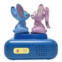 LEXIBOOK Réveil Disney Stitch et Angel RL800D2 avec lumière nocturne