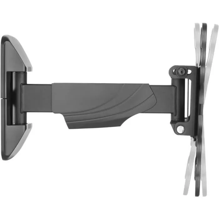 Stell Support TV Mobile SHO 7510 pour Téléviseurs 23" à 42" avec Charge 35 kg, Inclinaison et Rotation, Installation Murale avec Gestion des Câbles
