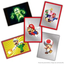 Panini - Blister Super Mario 2 - 13 pochettes + 1 offerte - 70 stickers - Collection avec stickers spéciaux et optichrome