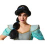 BigBuy Carnival Perruque de Princesse Arabe Noire avec Diadème et Tresse