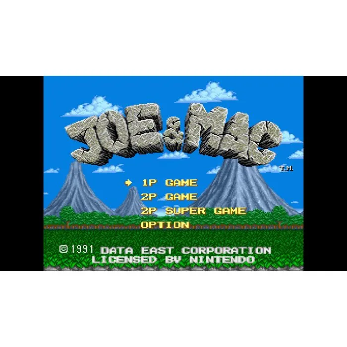 Just For Games Joe & Mac: Retro Collection - Édition Rock - Jeu Switch Just For Games Joe & Mac: Retro Collection - Édition Rock - Jeu Switch
