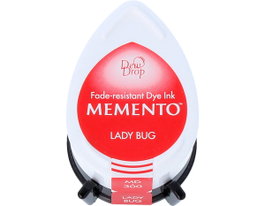 Tsukineko MEMENTO Almohadilla de tinta goutte mariquita 32x50mm