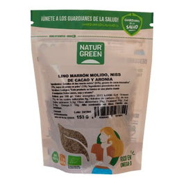 NATURGREEN Mélange de graines de lin, cacao et aronia BIO 150g