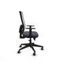 Piqueras y Crespo Chaise de Bureau Horna Gris foncé et Blanc