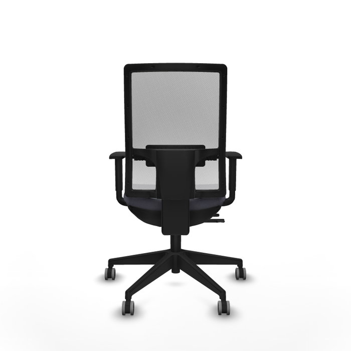 Piqueras y Crespo Chaise de Bureau Horna Gris foncé et Blanc