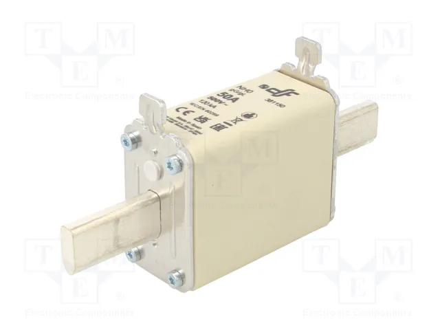 DF ELECTRIC Fusible NH0 Céramique 50A 500VAC 250VDC gG