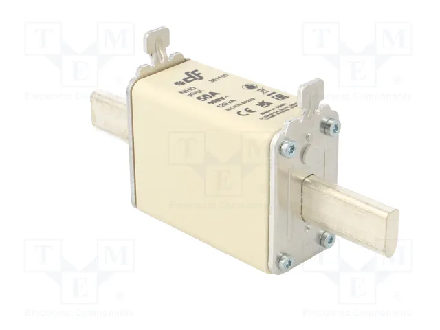 DF ELECTRIC Fusible NH0 Céramique 50A 500VAC 250VDC gG