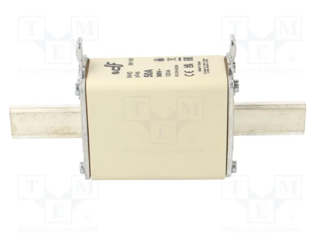 DF ELECTRIC Fusible NH0 Céramique 50A 500VAC 250VDC gG