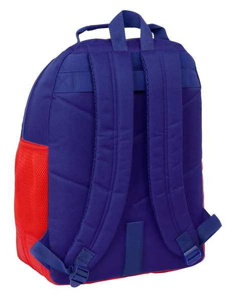 Safta Mochila Double Adapt.Carro Atco. De Madrid Sac à Dos Double Adaptable au Chariot 32x42x15 cm, Âge Minimum 3 Ans