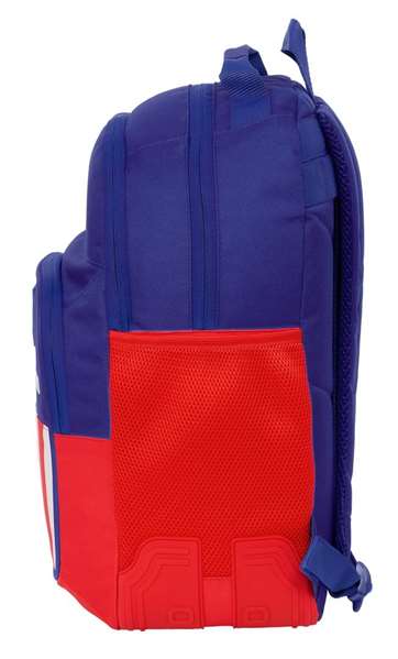 Safta Mochila Double Adapt.Carro Atco. De Madrid Sac à Dos Double Adaptable au Chariot 32x42x15 cm, Âge Minimum 3 Ans