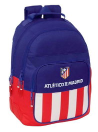 Safta Mochila Double Adapt.Carro Atco. De Madrid Sac à Dos Double Adaptable au Chariot 32x42x15 cm, Âge Minimum 3 Ans