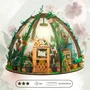 Green Nook - Kit DIY à construire Maquette 3D Serre Livre - Jolie Pergola - 22 x 22 x letter cm
