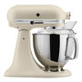 Kitchenaid KSM175PS Robot de cuisine Artisan 4.8 L, 5 vitesses, à bol relevable, fonctionnalité Flex Edge, Lino Fresco, avec accessoires
