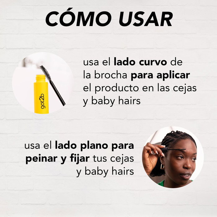 Schwarzkopf got2b Glued 4 Brows & Edges Fixateur de sourcils 2 en 1