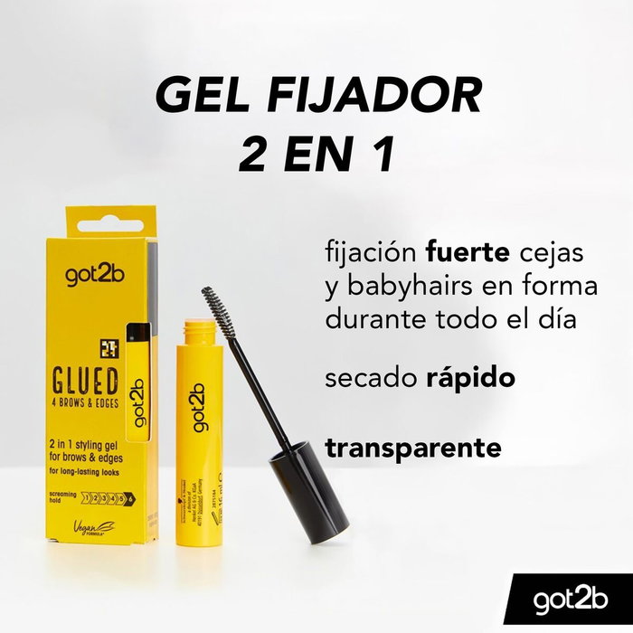 Schwarzkopf got2b Glued 4 Brows & Edges Fixateur de sourcils 2 en 1