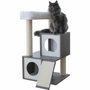 Kerbl Arbre à chat Flair Blanc et gris en Sisal