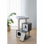 Kerbl Arbre à chat Flair Blanc et gris en Sisal