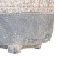 BigBuy Garden Cache-pot Gris Ciment 18 x 18 x 18,5 cm