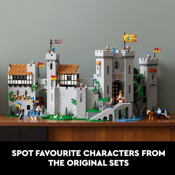 Lego ICONS 10305 Lion Knights' Castle, 4514 pièces