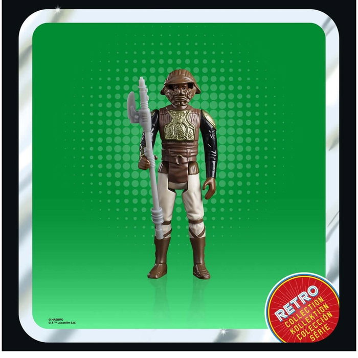 Hasbro Star Wars Retro Collection Lando Calrissian (Skiff Guard) Figurine 9,5 cm