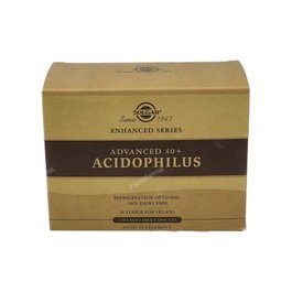 SOLGAR 40 Plus Acidophilus Avanzado Probiotiques 120 Gélules Végétales