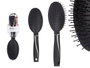Berilo Brosse à Cheveux Noire Silicone 25x4x7 cm (Set de 24)